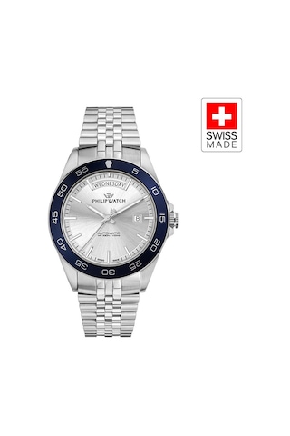 Phılıp Watch R8223597113 Erkek Kol Saati Metalik Gri