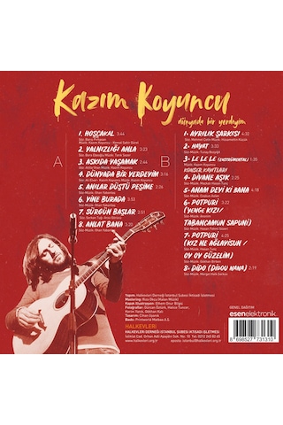 Kazım Koyuncu - Dünyada Bir Yerdeyim Plak