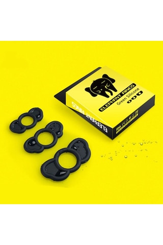 Truva Shop Elephant Rings 3Lü Penis Halkası Seti Kaliteli Silikon Halkalar