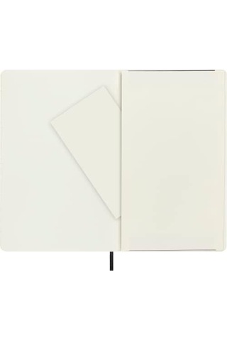 Moleskine Large Boy Yumuşak Kapak Çizgili Defter Siyah /