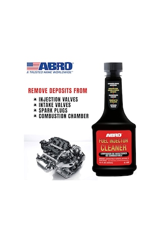 Abro Enjektör Temizleyici Benzin Katkısı 354 ML