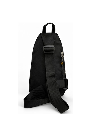 Seventeen Unisex Spor Çok Bölmeli Çapraz Askılı Body Bag Siyah-sarı