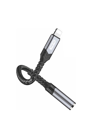İphone Uyumlu Aux Çevirici Kablo Go Des Gd-uc067 Lightning To 3.5mm Aux Çevirici Ses Adaptörü Siyah
