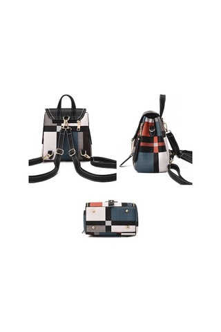 Luckydog Tfz 959 Kadın Sırt Çantası Beyaz, Pembe Renk Beyaz