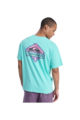 Quıksılver Quiksilver Gh Qs Crystal Jet Erkek Mavi Tişört Aqsk Mavi