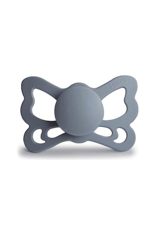 Frıgg Butterfly Silikon Emzik - Great Gray 6-18 Ay Gold - Krem