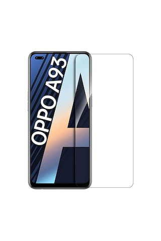Oppo A93 Nano Kırılmaz Cam Ekran Koruyucu Şeffaf
