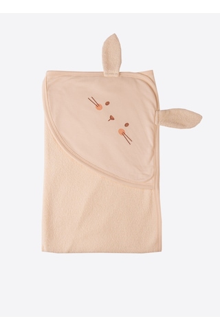 Organik Cute Bunny Banyo Silgisi Natural Standart
