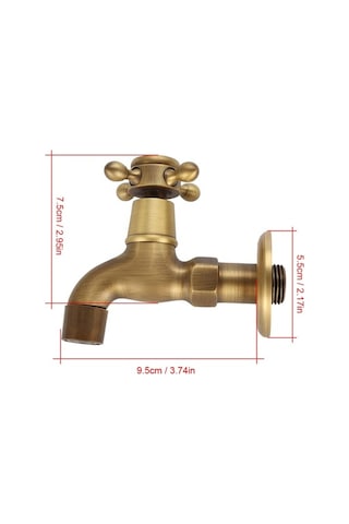 Maoyaya Klasik Design Musluk, Sert Pirinç, Avrupa Estetiği/ İnox