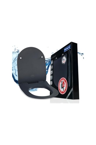 Klozet Oturağı Sedilo Antibakteriyel Duroplastikten Yapılmış Ekstra Düz Oturak Easy-close Otomatik Indirme Tertiba Çok Renkli