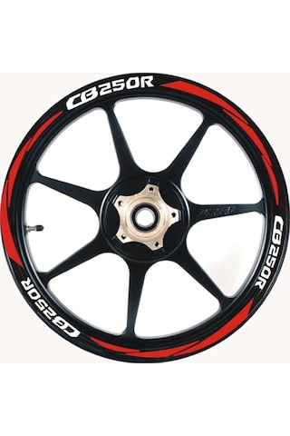 Yeni Özel Motosiklet Jant Şeridi Honda Cb250r Uyumlu Sağ-sol/ön-arka
