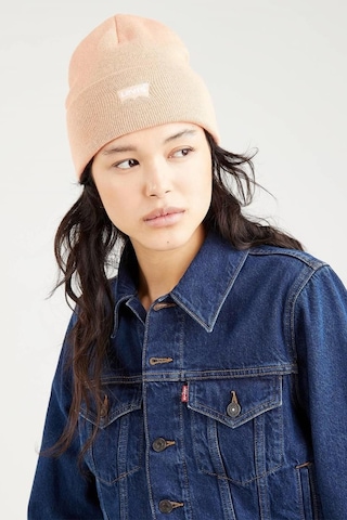 Levi's Unisex Logolu Slouchy Yavru Ağzı Bere - D5439-0007