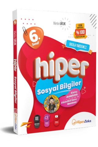 2026 6. Sınıf Hiper Sosyal Bilgiler Konu Anlatımlı & Soru Bankası Metin Uruk