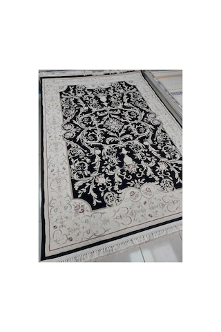 Şiraz 160x230 4m2 Dokuma Halı Siyah/krem