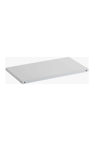 4 Adet Galvaniz Çelik Raf Tablası - Depo, Arşiv, Kiler, Dosya, Market Rafı 31x93 Cm-0.70 Mm Gri