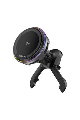 Xenon Smart Qi2 Kablosuz Araç Şarjı Ve Tutucu 15w, Aktif Soğutma Fanı, 48w Hızlı Şarj Adaptörü, 360 X6416