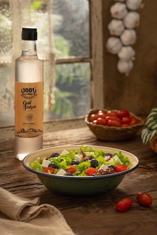 1001 Çiftliği Gül Sirkesi 500ml - Doğal Fermanyasyon