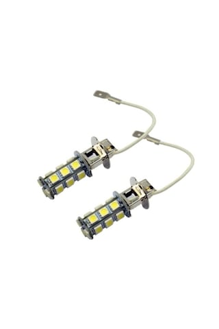 2 Adet H3 Led Far Ve Sis Ampulü Beyaz 12v.