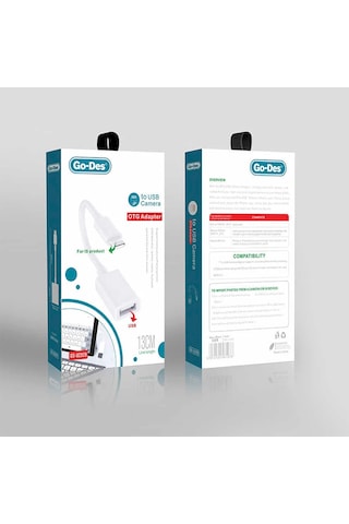 Go Des Gd-uc029 Lightning To Usb Camera Adaptör Beyaz