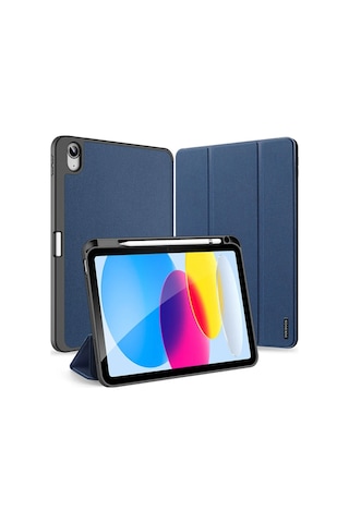 Dux Ducis Apple Uyumlu iPad 10.9 2022 Kılıf Domo Series Kalem Bölmeli Mıknatıslı Standlı Kapaklı Kılıf- 5775 Diğer