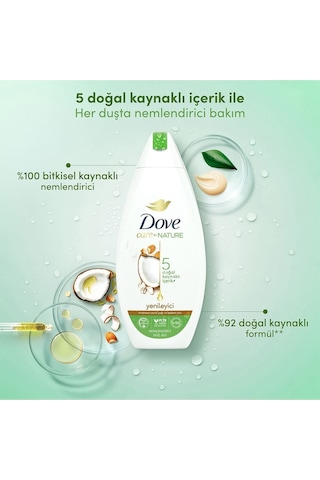 Care By Nature Nemlendirici Duş Jeli Hindistan Cevizi Yağı Ve Badem Özü Yenileyici 500 Ml Diğer