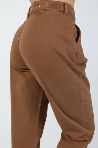 Balins Kadın Chino Gabardin Pantolon Kahverengi Çok Renkli