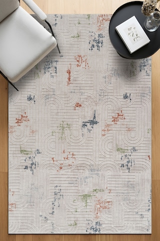 Villadia Home Textile Emboss Kabartmalı Kaymaz Taban Yıkanabilir Leke Tutmaz Kolay Temizlenir Dört Mevsim Yolluk Koridor Salon Yatak Mutfak Odası Vd4039multi Multi