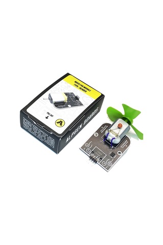 Arduino Projeleri Dc Motor Fan Modülü Motor Sürücü Entegreli