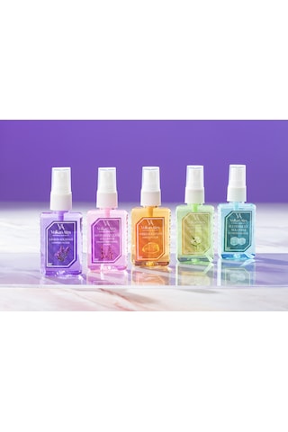 Volkan Ates Natural & Beauty 5'li Parfümlü Kolonya Seti 50 Ml