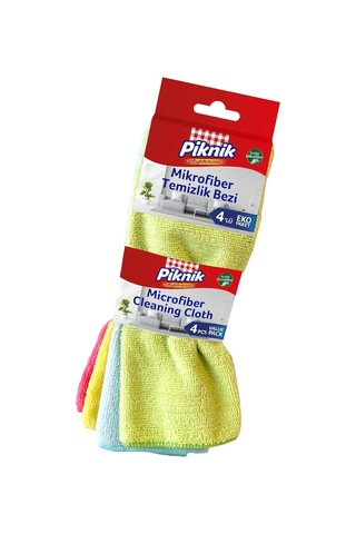 Piknik Mikrofiber Temizlik Bezi 4&apos Lü 0