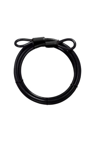 Master Lock 72dpf 15 Ft İlmekli Uçlu Örgülü Çelik Kablo Ve 3/8 In