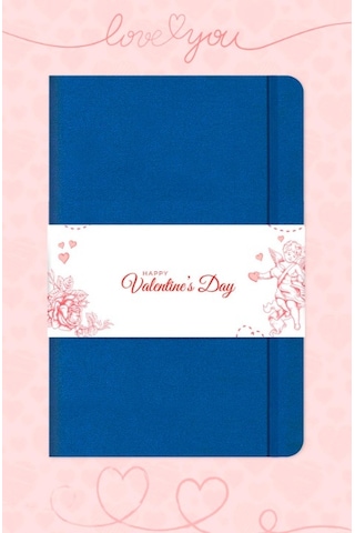 Tarihsiz Klasik Defter Rec Note 13x21 Çizgili Mavi