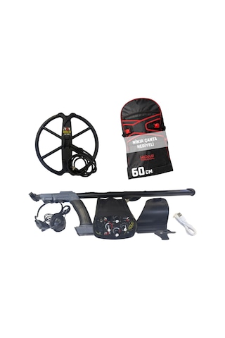 Rdr Deep Pro Maxx Derin Arama Dedektörü - 6 Khz 32cm Başlıklı Ve Ninja Xxl Çanta Hediyeli Paket