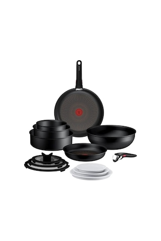 Tefal Ingenio Excellence Fusion Core 9x Büyük Tencere Ve Tava Seti - 14 Parça - Siyah