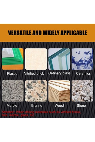 Youtek 4'lü Karbür Matkap Ucu Seti, Pervane Işlemli, Cam Ve Seramik İçin Hassas Delme, Uzun Ömürlü Ve Dayanıklı