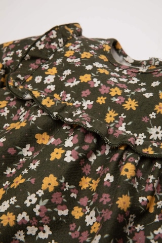 DeFacto Kız Bebek Desenli Uzun Kollu Elbise D5634A524WNKH158 Haki