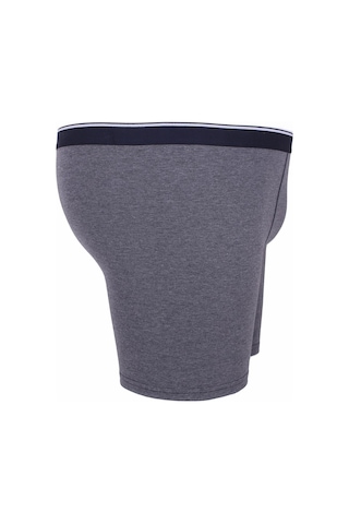 Starbattal Erkek Büyük Beden Likralı Uzun Paça Boxer 11906-242 - Antrasıt