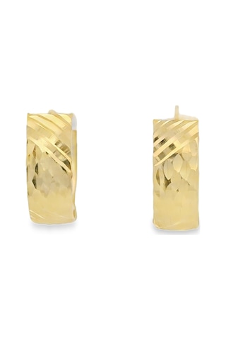 Cigold Taşsız Küpe 14 Ayar Altın 2.14 Gr Oa-k1tb01029356 Renkli