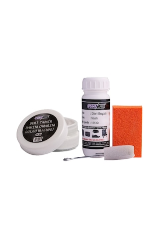 Point Care 3'Lü Set Siyah Ayakkabı, Mont, Direksiyon, Deri Boyası (525834151)