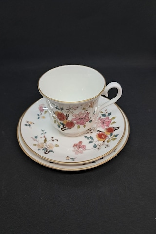 China Garden Vintage Çay Fincanı 3 Parça