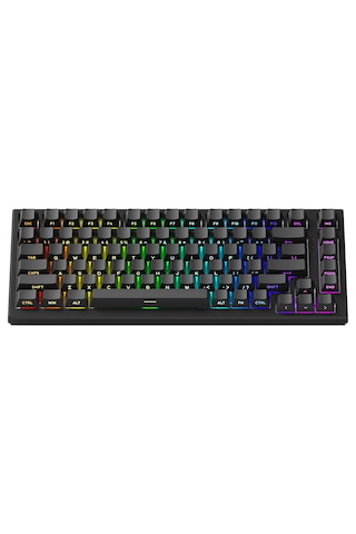 Akko Tac75 He Black %75 Glare Manyetik Switch 8k Hz Hall Effect Argb İngilizce Gaming Klavye