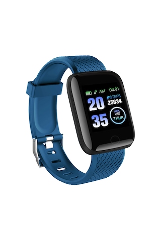 Tenfowee "116plus Akıllı Bileklik: Adım Sayar, Uyku Takip, Kalp Atışı Ölçer, Çoklu Spor Modu Ve Bildirimler"