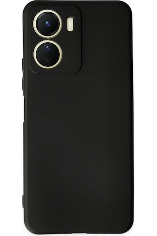 Newface Vivo Y16 Kılıf First Silikon Glblseme - 31 - Siyah