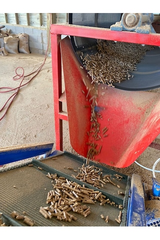 %100 Organik Çam Pelet 10 Kg 8 Mm