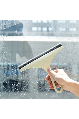 Çok Amaçlı Banyo Ve Cam, Ayna Temizlik Sileceği Beyaz