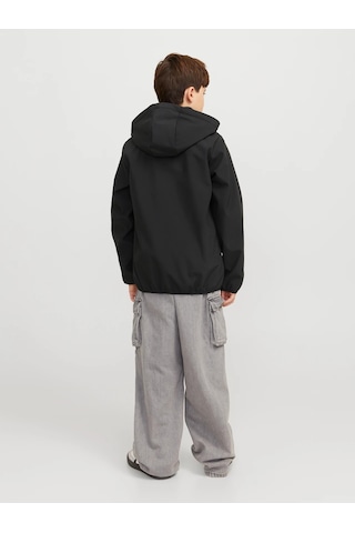 Jack & Jones Jack&jones Jjetheo Softshell Erkek Çocuk Ceket 12269432 Siyah