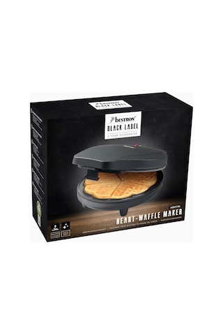 Bestron Retro 700 W Kalp Şeklinde Waffle Makinesi