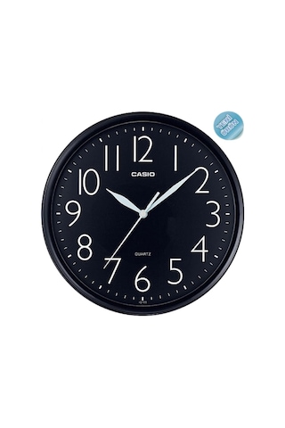 Casio Iq-05-1df Analog Duvar Saati Siyah