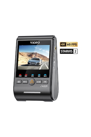Viofo A329 4k Hdr Sony Starvis 2 Sensörlü Wi-fi 6 Ssd Destekli Gps'li Araç Kamerası