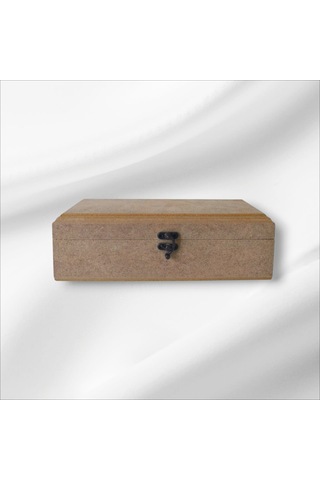 Ahşap-boyanabilir-klipsli-takı-saat Kutusu